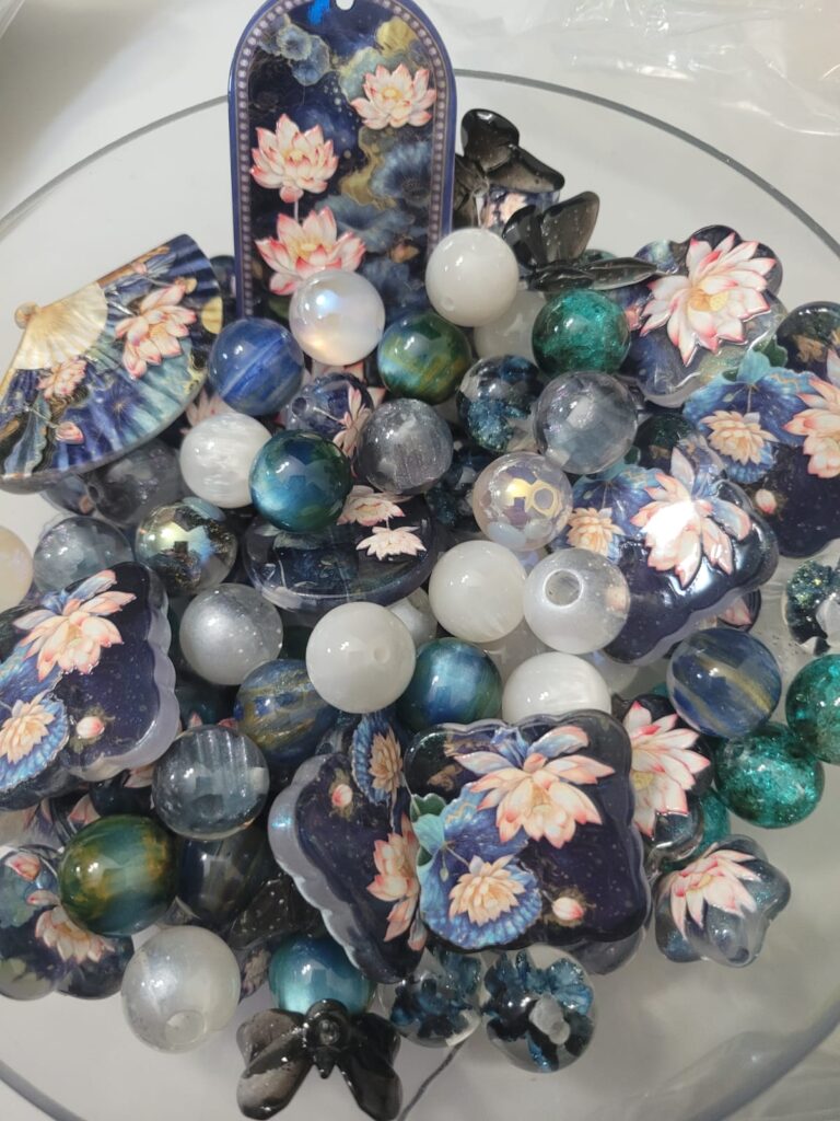 Colourful handcrafted Beaded Quill product